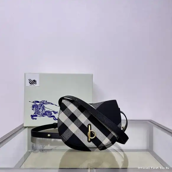 Official First Bag Ru Burberry Rocking Bag Mini Horse 0521